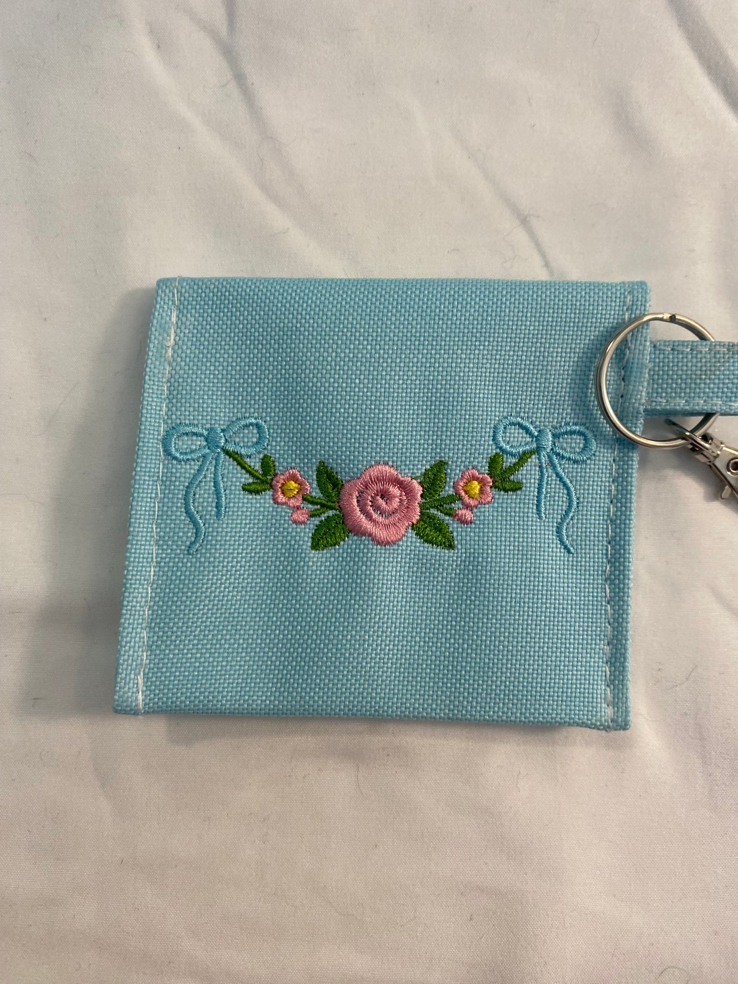 Quiet Faith Earbuds case/Change Pouch - Still Waters