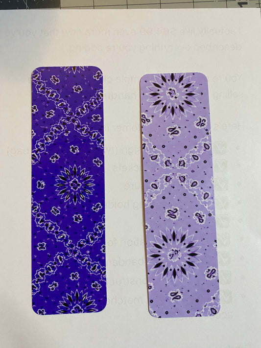 1 Bag 2 Looks Reversible Bookmark Set (Set of 2)