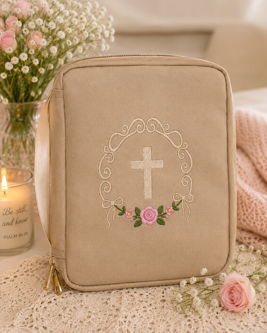 Quiet Faith Bible Organizer -Pure Light