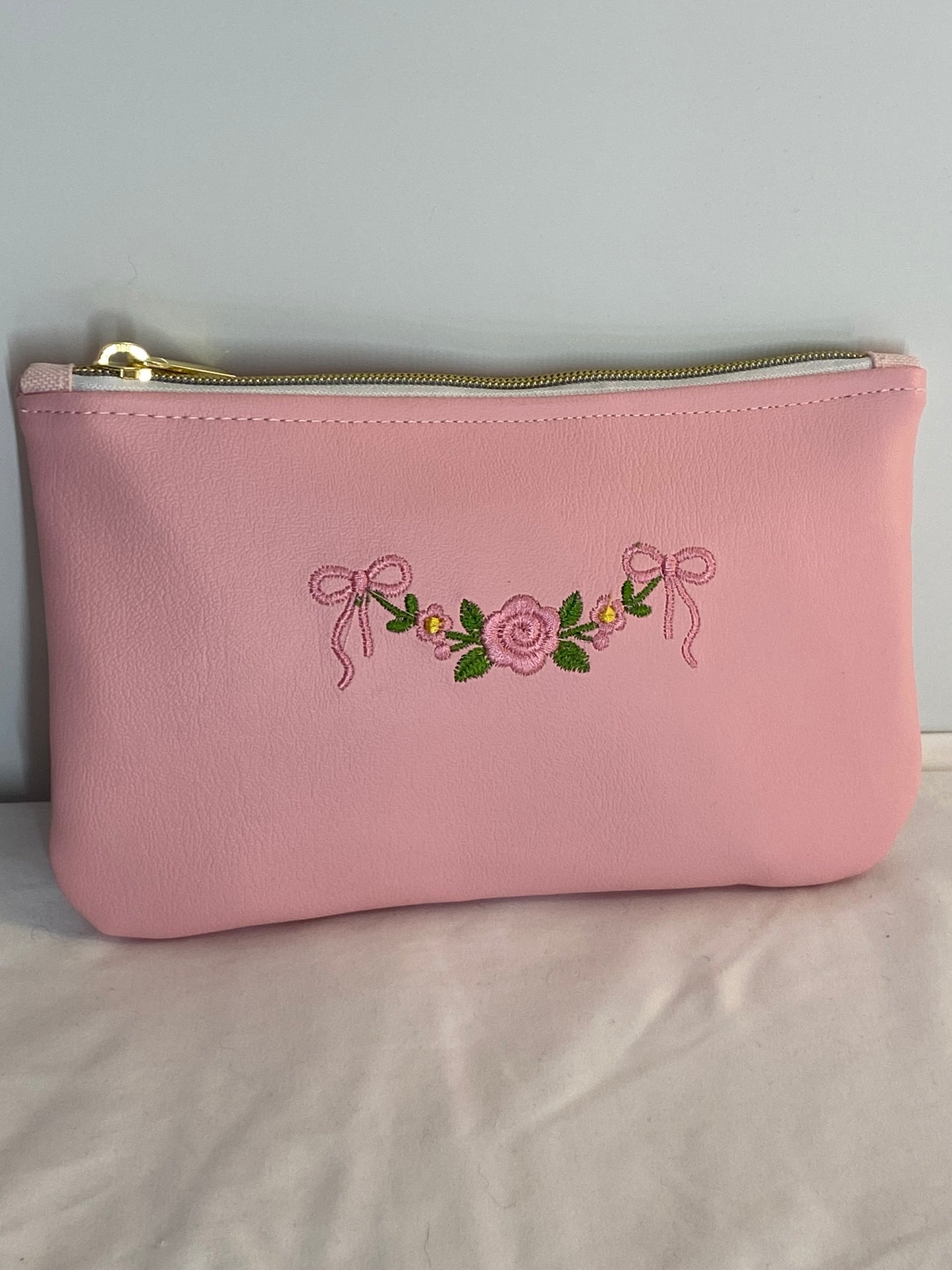 Quiet Faith Pencil Pouch/Eyeglasses Case - Blush Grace