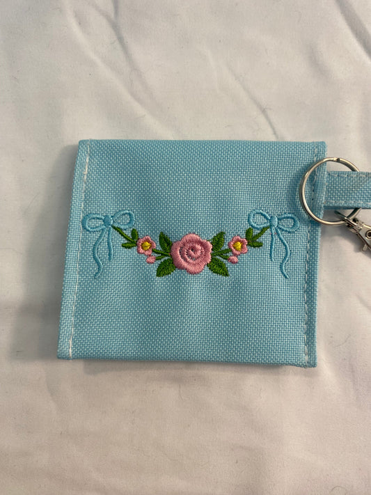 Quiet Faith Earbuds case/Change Pouch - Still Waters