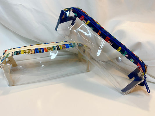 The Bookish Chapters Clear Vinyl Pencil Pouches