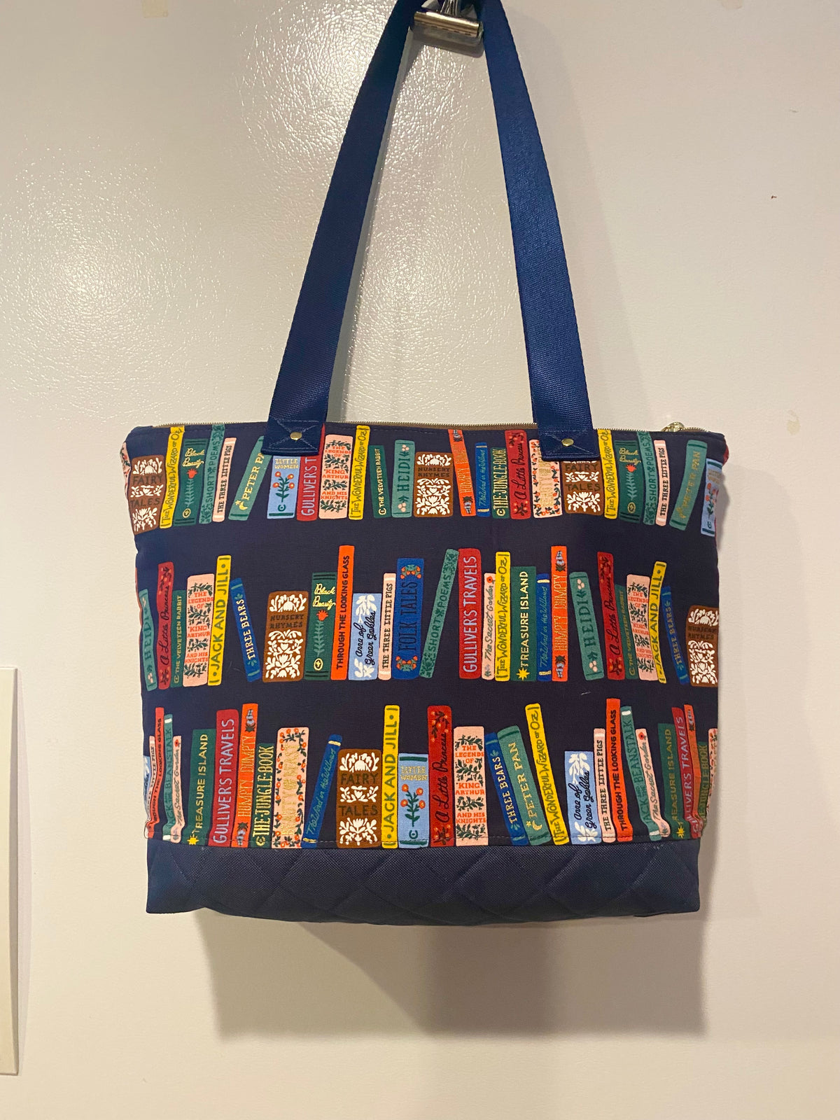 The Bookish Chapters Collection Navy/Navy Canvas