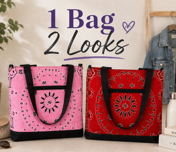 1 Bag 2 Looks Reversible Tote