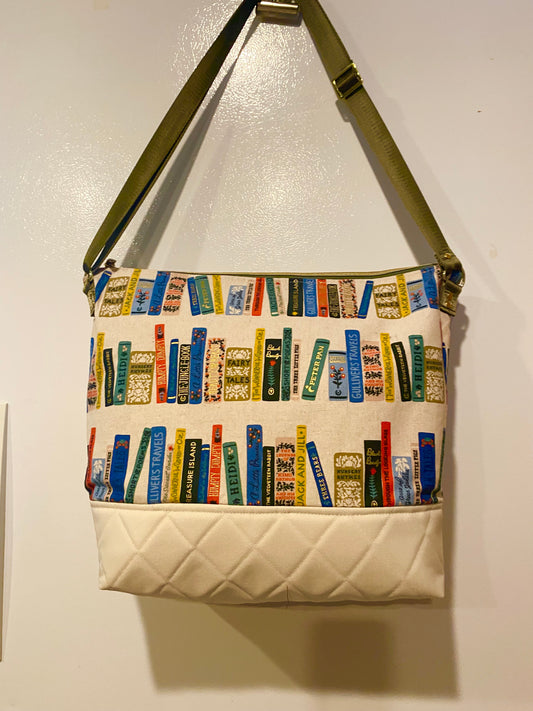 The Bookish Chapters Tote Bag Beige