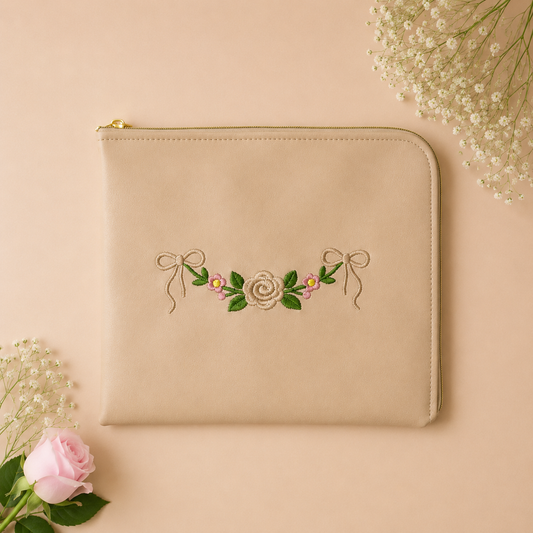 Quiet Faith E-Reader-Ipad Sleeve / Journal-Notes Pouch True Light